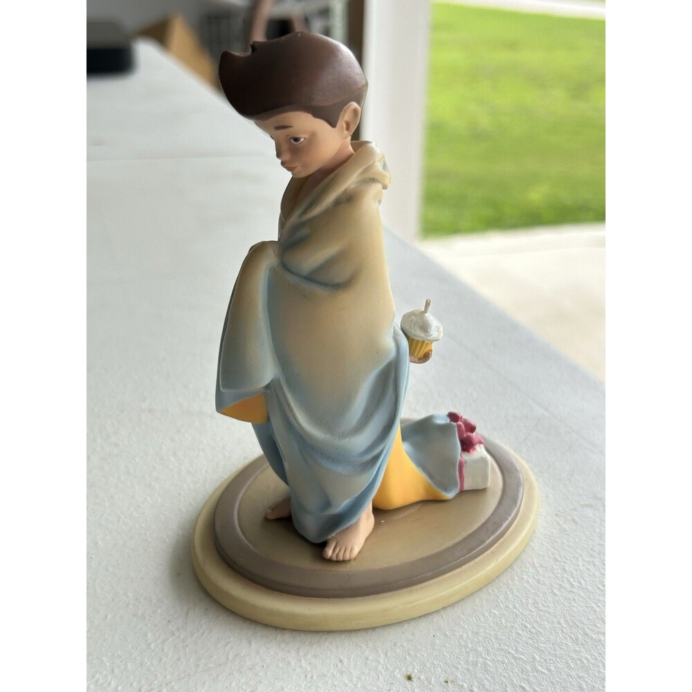 Lenox Surprise Boy Thomas Blackshear II Beautifully Wrapped Figurine